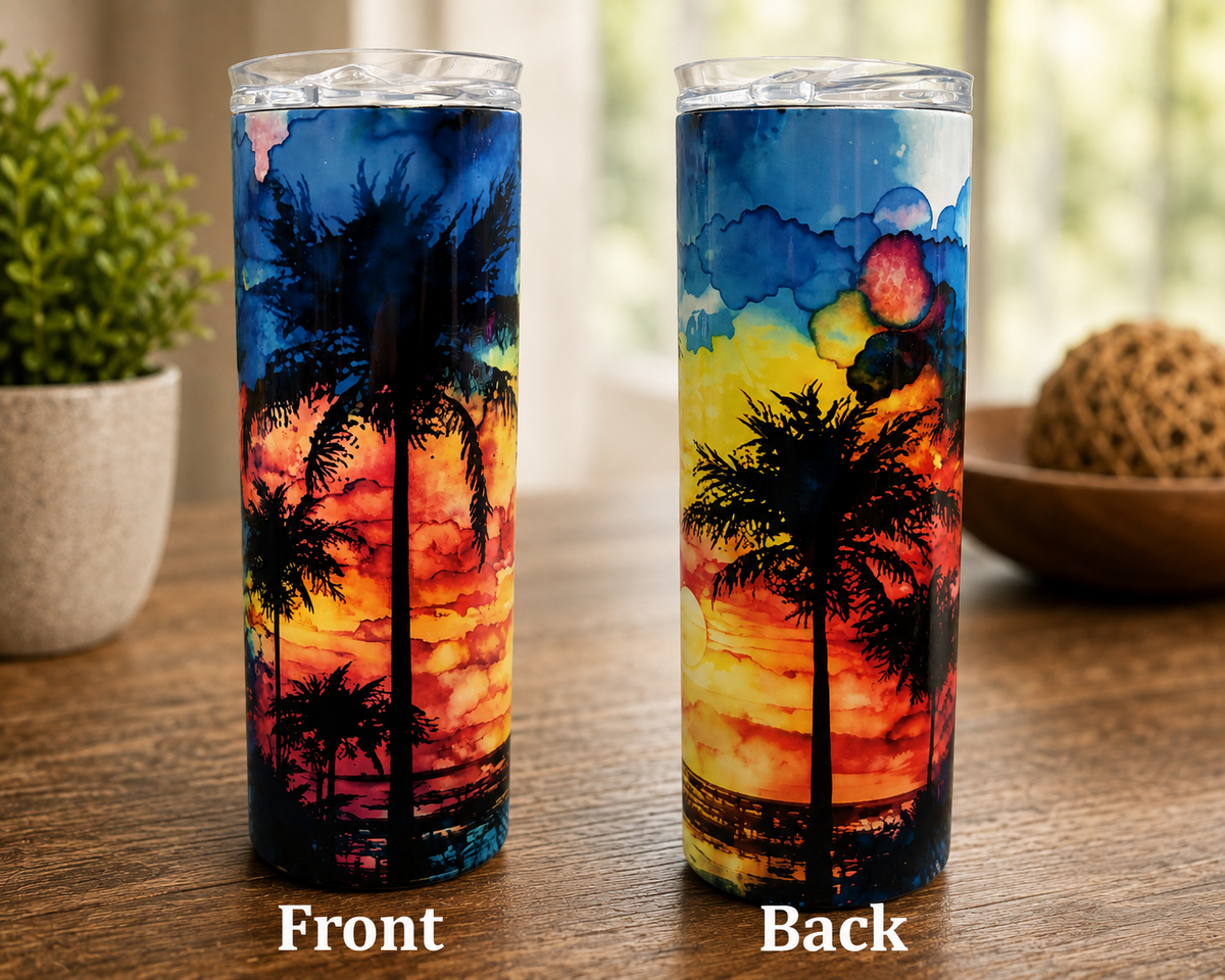 Tropical Sunset Tumbler